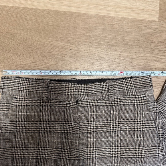 H&M Beige Plaid Slacks - Picture 5 of 7